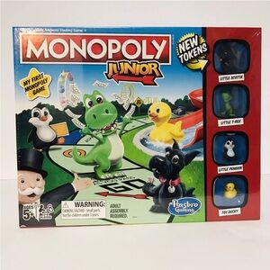 Hasbro Gaming Monopoly Junior Board Game, New